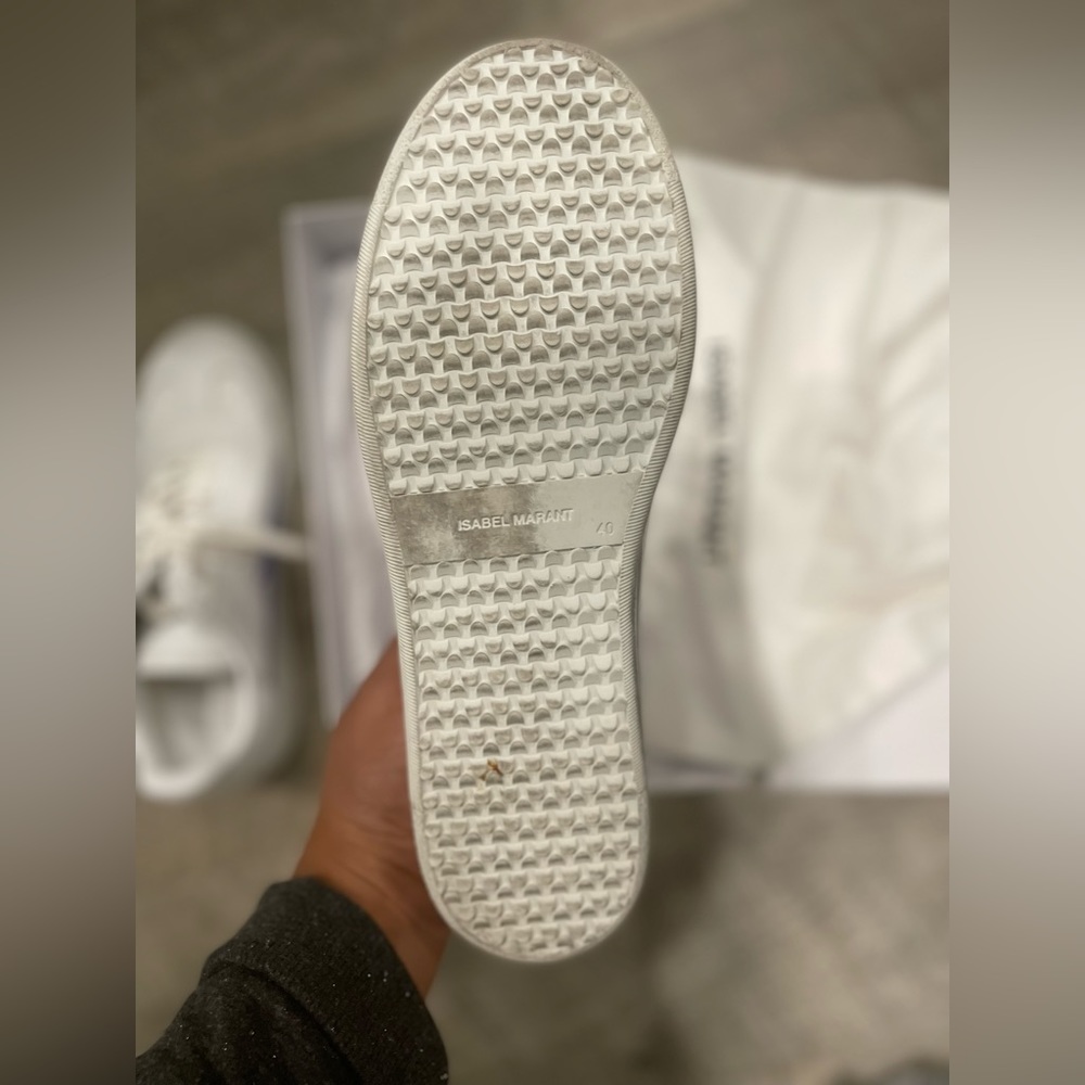 Retail $505 Isabel Marant Bryce Thunder Sneaker - Picture 8 of 14